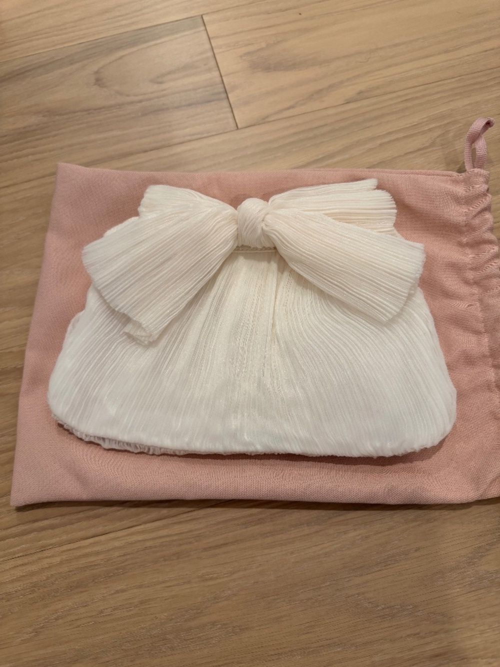 Loeffler Randal White Pleated Rayne